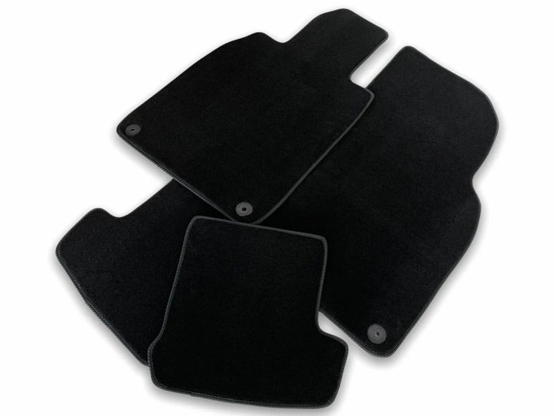 Audi Q3 (2013-2018) 2 x AutoWin Luxury Black Carpet Floor Mats
