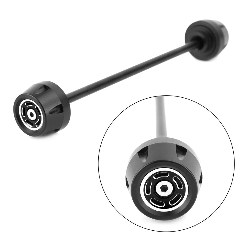 Ducati Scrambler Axle Protection Pad Hub Cover Front Black (2015-2023)