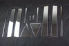 Lexus RX350 RX450h 200t Pillar Post Trim Window Cover (2016-2019)