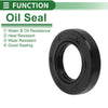 Oil Seal 28x50x10mm NBR Rubber Black