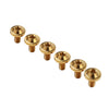 Bike Motorcycle 6 x Gold Titanium M5x25mm Torx Head Bolts