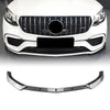 Benz GLC63 AMG X253 Front Bumper Spoiler Lip Splitter (2016-2019)