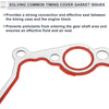 Dodge 3.7L 4.7L Engine Timing Cover Gasket Set (2002-2010)