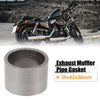 Motorcycle Exhaust Muffler Pipe Gasket Graphite Seal Ring / 35mm ID 42mm OD