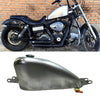 Harley Dyna 2 x 2004-2006 Silver Unpainted Fuel Tank (2004-2006)