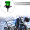 Motorcycle 2 x 8mm Motorcycle Swing Arm Spool Rear Stand Sliders Green