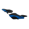Yamaha YZF R3 Black Blue Rider Driver & Passenger Seats (2015-2024)