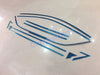 Toyota C-HR 12PCS Set Window Frame Sill Cover Trim (2017-2023)