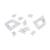 Jaguar F-PACE Silver Steering Wheel Remote Contorl Buttons Cover Trim fit