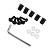 Screw Kit CNC Bolt Windshield Accessory Aluminum Black