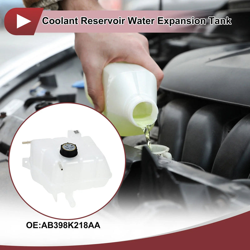 Ford Ranger Coolant Expansion Overflow Tank w/ Cap (2012-2020)