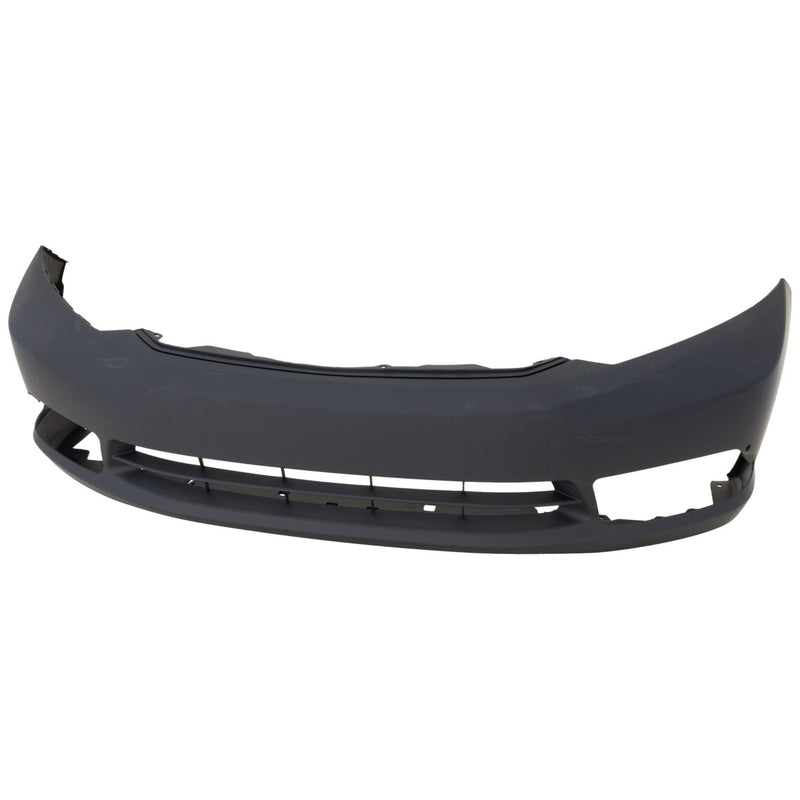 Front Bumper Cover For 2012 Honda Civic Sedan w/ fog lamp