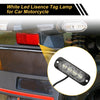 Car Motorcycle License Plate Light 2 x LED Tag Lamp