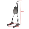 Harley-Davidson Dyna FXD 2006-2023 Silver Backrest Sissy Bar