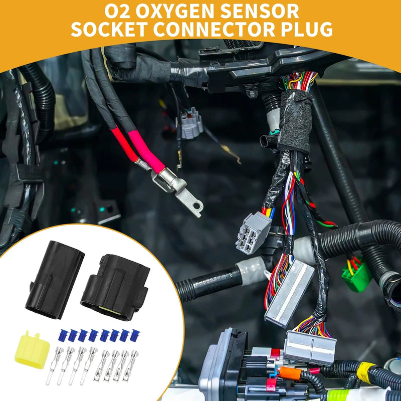 Mazda 4Pin O2 Oxygen Sensor Connector Plug