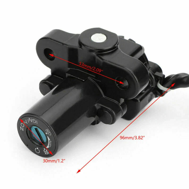 YZF R1, FZ6, R6S, R6 Ignition Lock Key (2002-2011)