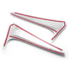 Toyota Highlander Chrome Rear Window Spoiler Wing Cover (2014-2019)