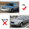 Audi A6 Front Bumper Fog Light Grille Cover Right Side (1997-2001)
