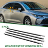 Toyota Corolla 4 x Weatherstrip Window Seal (2008-2013)