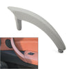 BMW X5 X6 Gray Door Trim Pull Handle Right Side Leather (2007-2013)