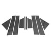Chrysler 200 10x Door Pillar Window Trim CF Black (2011-2014)
