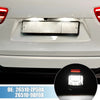 Nissan Frontier White Red LED License Plate Lights (2005-2019)