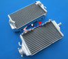 Honda CR125R Aluminum Radiator + Red Silicone Hose (2000-2001)