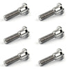 Suzuki GSXR Bandit 6 x Titanium TC4 Brake Disc Bolts M8x33mm (1995-2006)