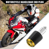 Honda 2 x Motorcycle Handlebar End Plug Grips 7/8"