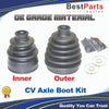 Toyota Corolla 2x CV Axle Boot Kit (2009–2013)