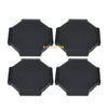 Polaris Sportsman XP 1000 Touring 4x Wheel Rim Hub Caps (2017–2024)