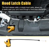 Ford Focus 1.0L 2.0L 2.3L Hood Release Handle Cable (2012-2018)