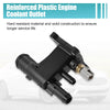 Ford 2.0 EcoBoost Engine Coolant Water Outlet w/ Temp Sensor (2013-2023)