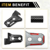 Jeep Wrangler JL (2018-2023) - Carbon Fiber Door Handle Hinge Cover Trim