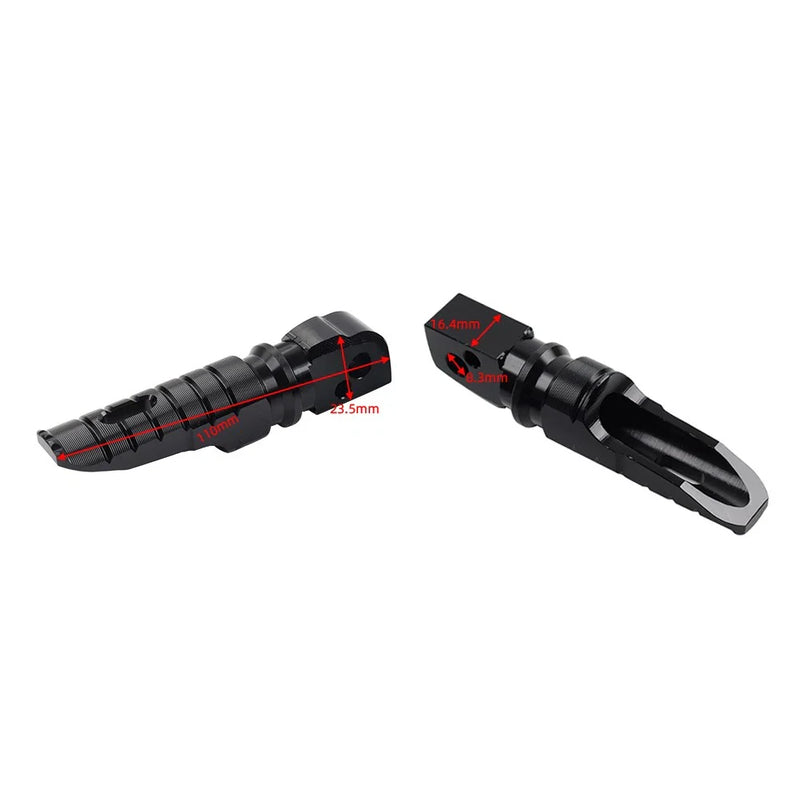 BMW G310GS G310R G310RR Rear Passenger Footrest Black (2017-2024)