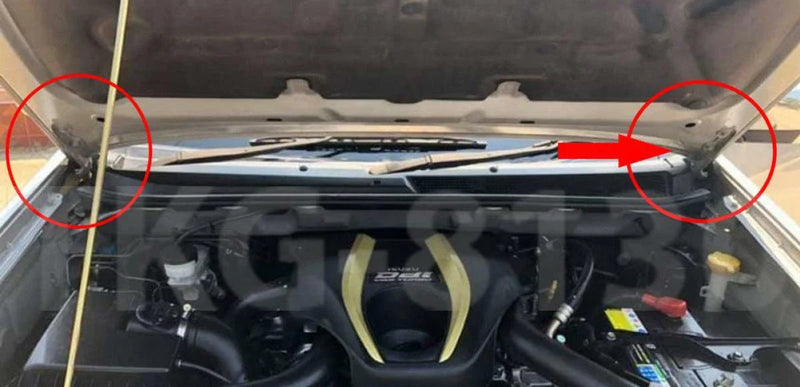 Isuzu D-Max / Holden Rodeo Front Hood Hinge Set (2012-2017)