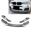 BMW X3 F25 X4 F26 M Sport Bumper Lip Spoiler Splitter (2014-2018)