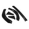 Toyota Camry SE XSE Black Front Bumper Spoiler Lip Kit (2018-2024)