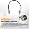 Toyota RAV4 LE Limited XLE 2.5L L4 Rear Oxygen Sensor (2013-2018)