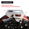 Harley Touring Street Glide Detachable Solo Mount Rack (2014-2024)
