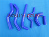 Kawasaki KX250F KXF250 Silicone Radiator Hose Kit (2007-2008)