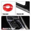 Dodge 1 Pc Carbon Fiber Black Central Gear Shift Panel Trim