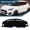 Suzuki Swift Sport (2018-2019) Black Blue Dash Cover Mat