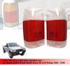 Mazda Magnum B2000 B2200 B2600 2 x Rear Tail Light Lenses (1986-1993)