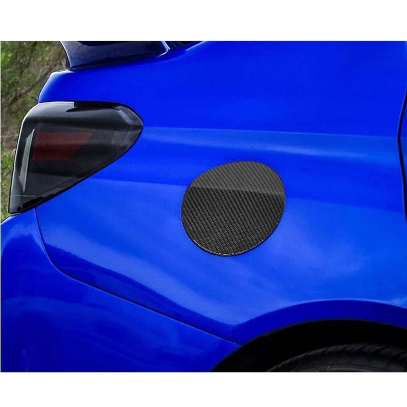 Subaru WRX 2015-2021 Dry Carbon Fiber Fuel Tank Cap Cover Trim