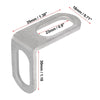 Motorcycle 23mm Exhaust Pipe Bracket L-Shape Muffler Mounting Clamp