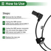Hyundai Tiburon ABS Wheel Speed Sensor (2003-2004)