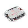 Harley Touring Softail Dyna XL Chrome Front Brake Master Cylinder Cover Cap