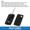 Peugeot 207 3 x Keyless Entry Remote Fob Shell Case (2006-2014)