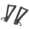 Yamaha YZF R6 Black Rear Footrest Assembly Kit with Foot Pegs (2006-2011)